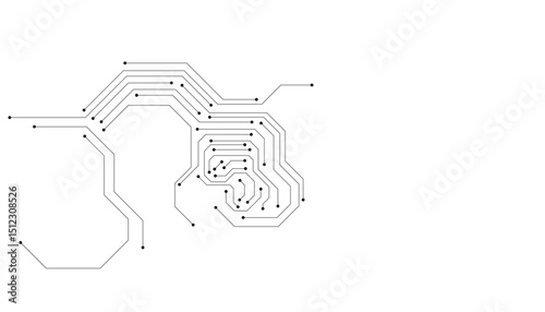 Abstract Technology Background , circuit board pattern 