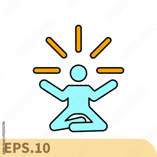 tranquility icons  symbol vector elements for infographic web