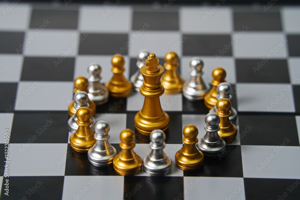A chess board with pieces. Strategy, business, political games and diplomacy. A chess board with pieces. Strategy, business, political games and diplomacy.