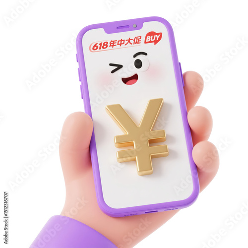 618 Shopping Promotion on Smartphone