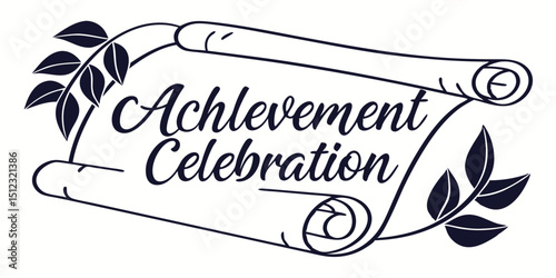 Graduation greeting lettering sign with square academic caps high into the air. Vector design for grad, congratulation ceremony, invitation card, banner. Grads symbol for university, high school 