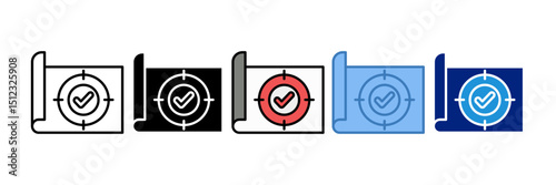 Project Scope Icon Element For Design