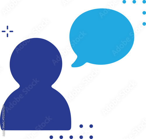 man thinking and dreaming. Mind behavior, mental mindset, imaginative thinking concept. 3d vector people character.