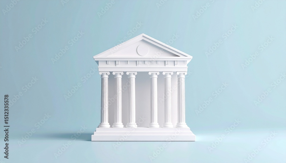 Obraz premium classic greek column