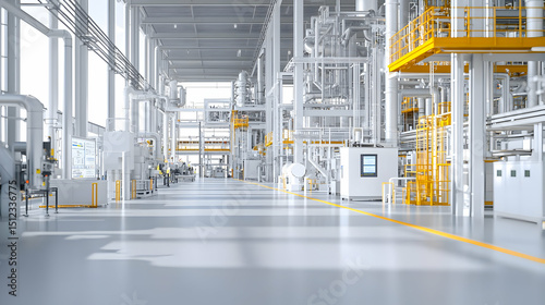 Modern Industrial Factory Interior Design