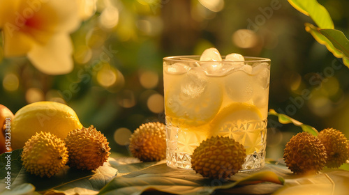 Cool and Crisp Lemonade with a Lychee Kick photo
