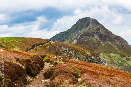 Puy Mary from the ridge around the Brèche de Rolland photo