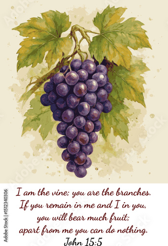 Bible verse John 15:5 