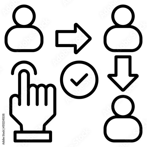 Affiliate Outline Icon