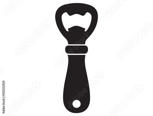 Baby Shower Bottle Opener silhouette