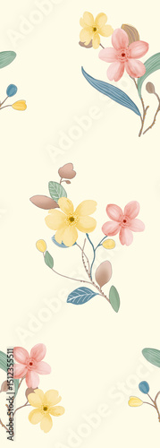 Wallpaper Mural Timeless Hand Drawn Geometric Curly Floral Scrollwork Creations Torontodigital.ca