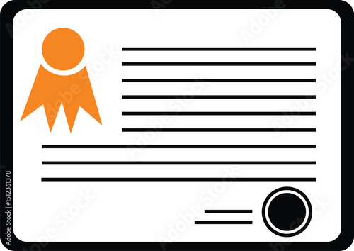 Higher Education Icon – University and Academic Learning Symbol