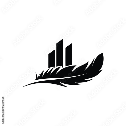 black silhouette of a house