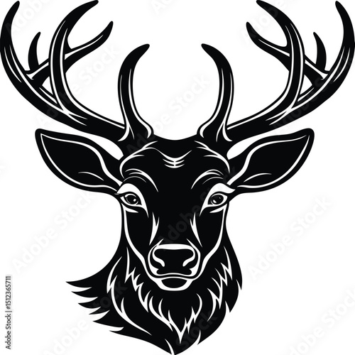 deer head silhouette
