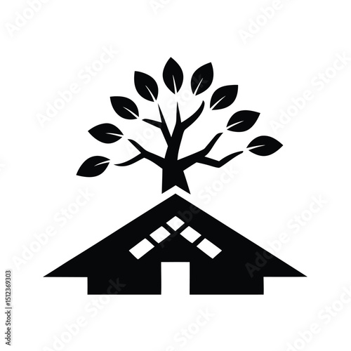 house and tree