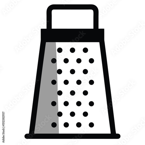 grater isolated on white background