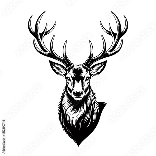 deer head silhouette