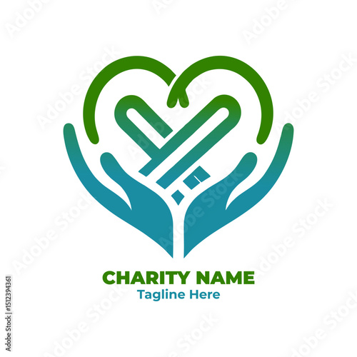 Charity nonprofit design concept for donation aid volunteer outreach support team kindness love hope care social organization gift relief campaign helping hand rescue