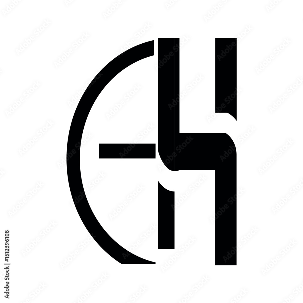 ah letter logo. ah letter logo.
