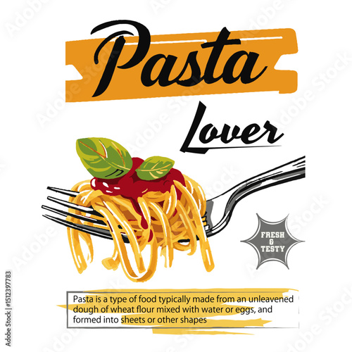 pasta lover in food fashion graphics. t-shirt food prints. womens mens kids girls t-shirt design. summer food fashion.