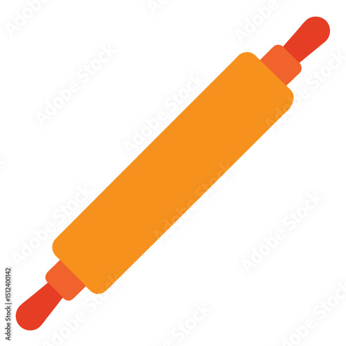 paint roller isolated on white