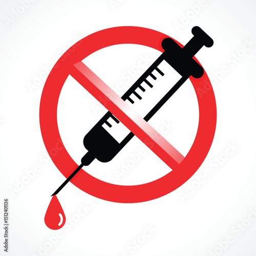 International Day Against Drug Abuse & illicit Trafficking, no drugs