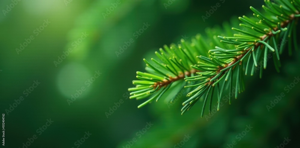Deep green pine needles, intricate branch detail , vertical, forest Deep green pine needles, intricate branch detail , vertical, forest