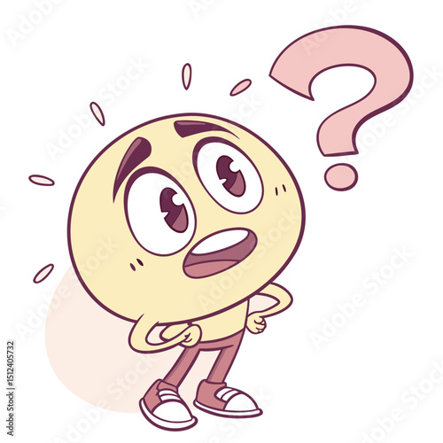 Cute Shrugging Emoji with Raised Eyebrows
