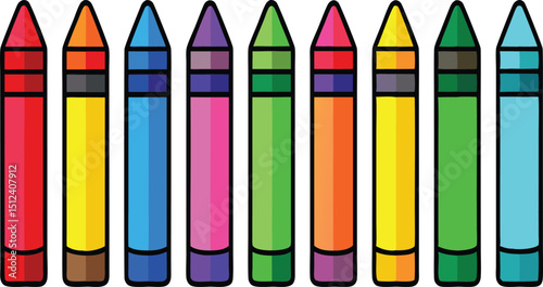 Adobe Illustrator Artwork Range of drawing pencils ,Sharpened Pencils, Drawing pencil set

