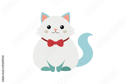cute cat vector illustration