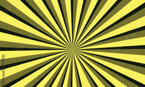 Yellow Color Comic Style Abstract Background