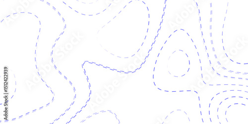 Abstract topographic contours map background, wave paper curved reliefs abstract background. geographic line map Modern design with topographic wavy pattern design for poster. vector illustration.	