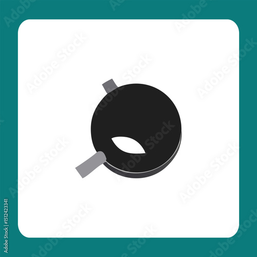 vector illustration of a bomb