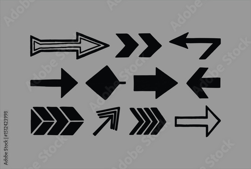 Directional Icons & Navigation Symbols
