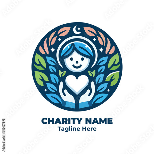 Charity hope support design for donation volunteer nonprofit fundraising aid kindness generosity activism help outreach compassion heart love communi