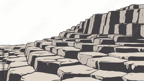 Giant’s Causeway Basalt Columns