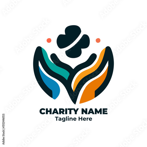 Charity outreach design for fundraising donation volunteer nonprofit aid kindness generosity activism community heart help love support hope compassion