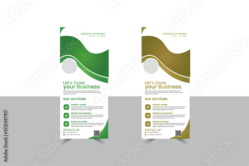 Corporate business roll up banner design. Modern pull up banner template or X banner signage minimal design. Can be used for Business Agency, Medica