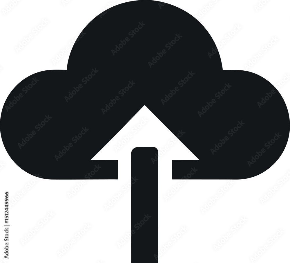 Cloud Upload Icon - Left Side
Cloud Upload Icon - Left Side