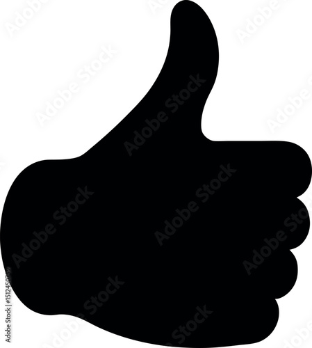 Thumbs Up Icon - Left Facing

