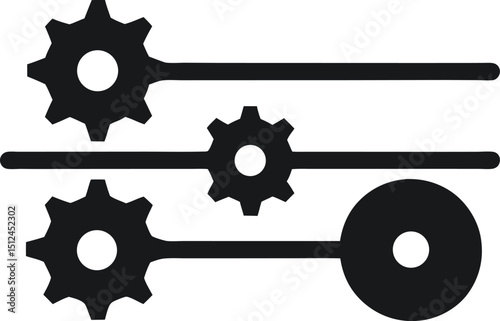Gear System Automation Icon

