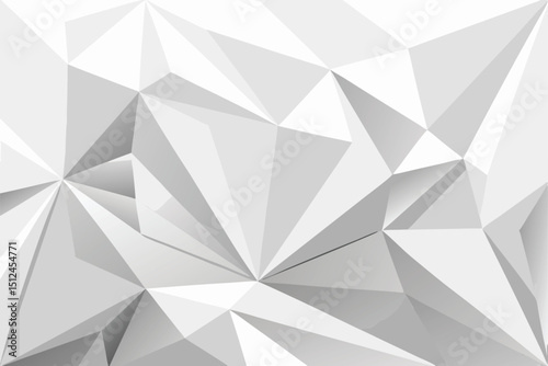 Abstract white geometric background with subtle patterns ideal for modern white papers presentations and clean design projects offering a professional