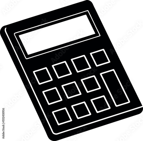 black and White vector Calculator 