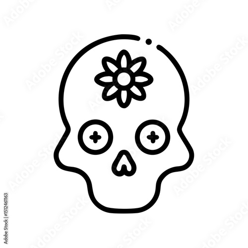 Icon of sun and moon with stars on a blue background  