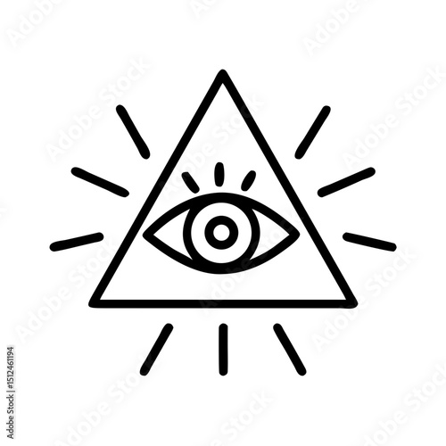 Icon of sun and moon with stars on a blue background  