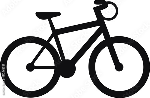 bicycle silhouette vector