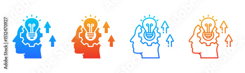 Open Minded icon sheet multiple style collection