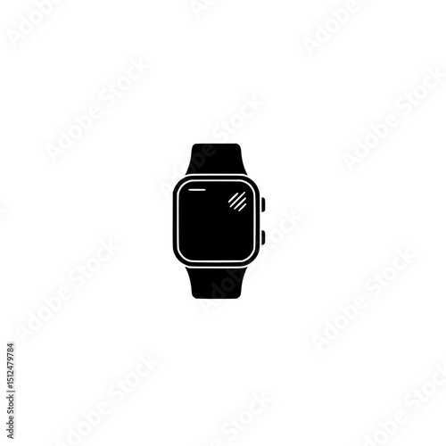 Smartwatch wearable technology modern wrist device digital watch fitness tracker technology time clock trendy