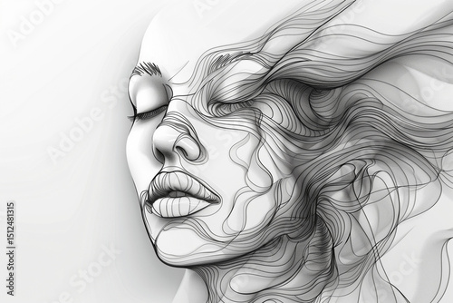 astarte.ai: Abstract Line Art Design with Geometric Flow	
