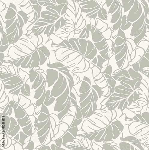 Wallpaper Mural Charming Hand Painted Geometric Curly Flower Design Artworks Torontodigital.ca